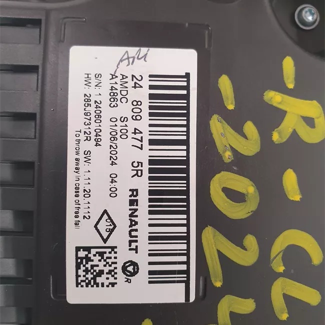 Quadro strumenti completo Met04