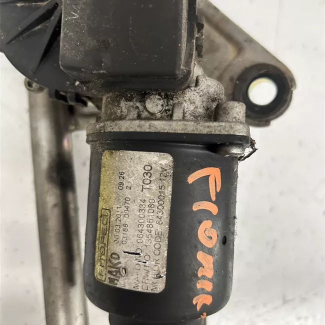 Meccanismo tergiparabrezza con motorino