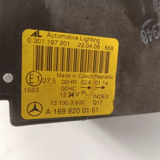 Proiettore sinistro Classic, Elegance