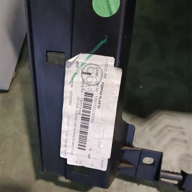 Cruscotto con bocchette aria grigio