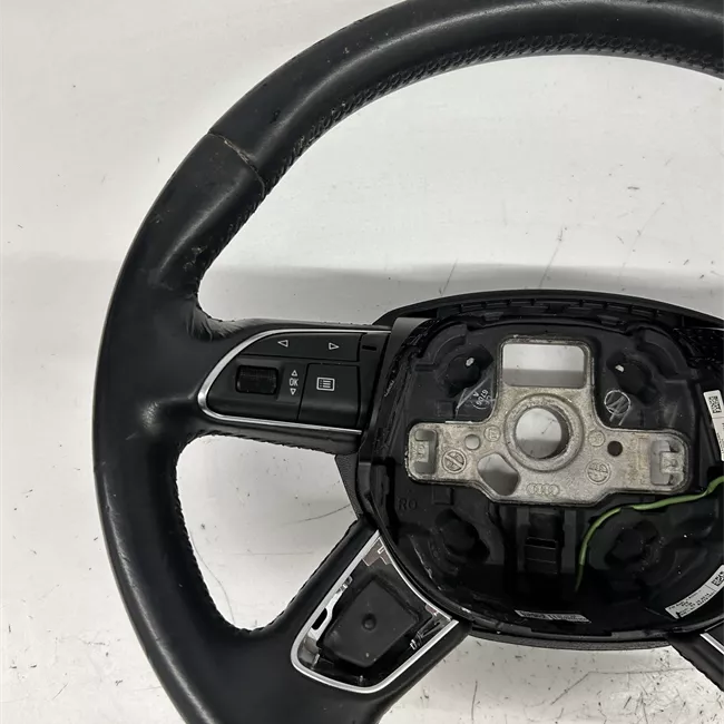 Volante 4 raggi pelle multifunzione nero