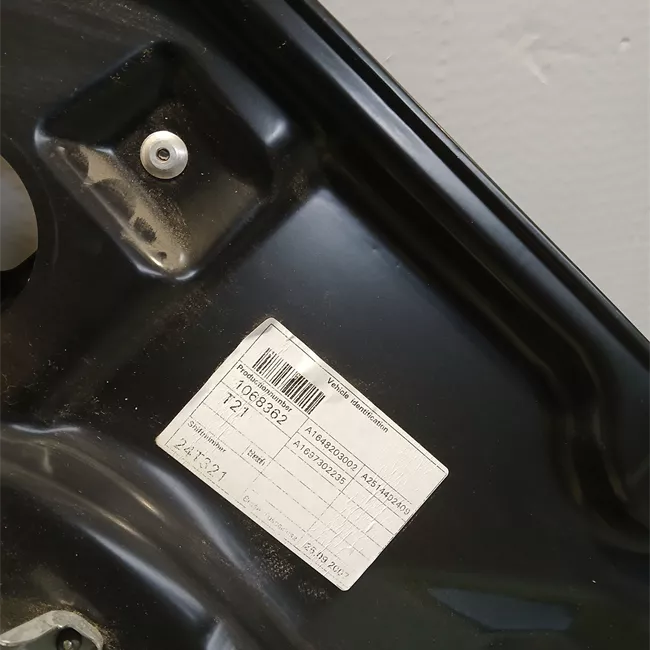 Alzacristallo elettrico porta posteriore destro