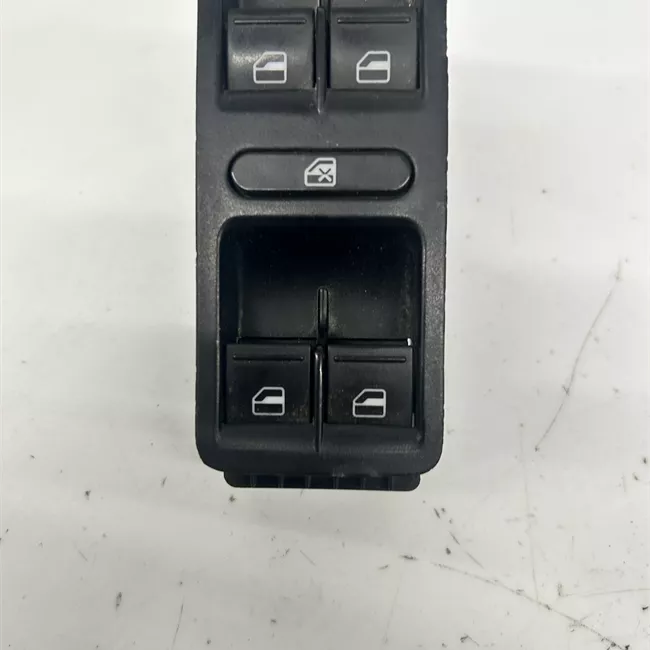 Blocco comandi alzacristalli con cristalli elettrici posteriore nero/bianco