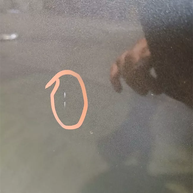 Porta anteriore destra