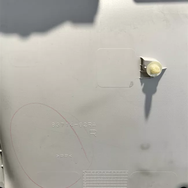 Pannello interno porta anteriore destro GA nero/bianco