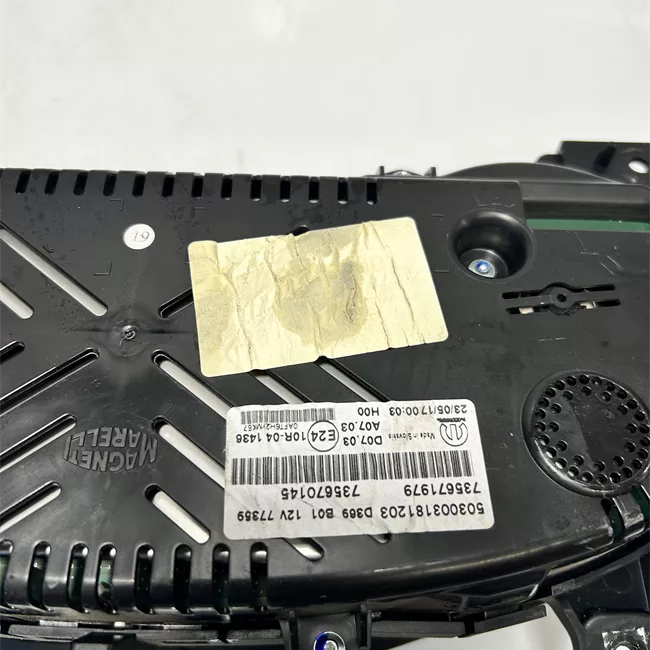 Quadro strumenti completo