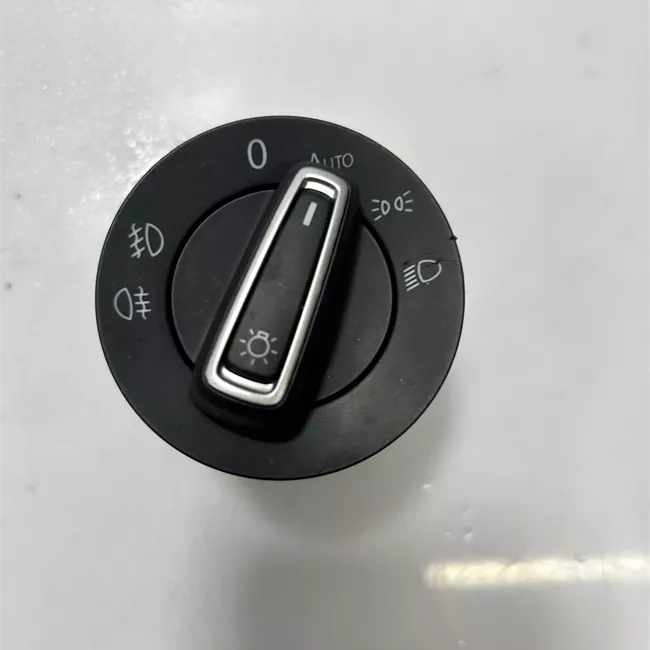 Interruttore blocco comando luci nero satinato/alluminio