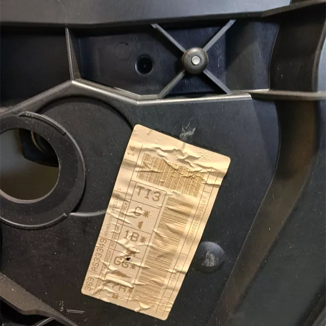 Alzacristallo elettrico porta posteriore sinistro con motorino