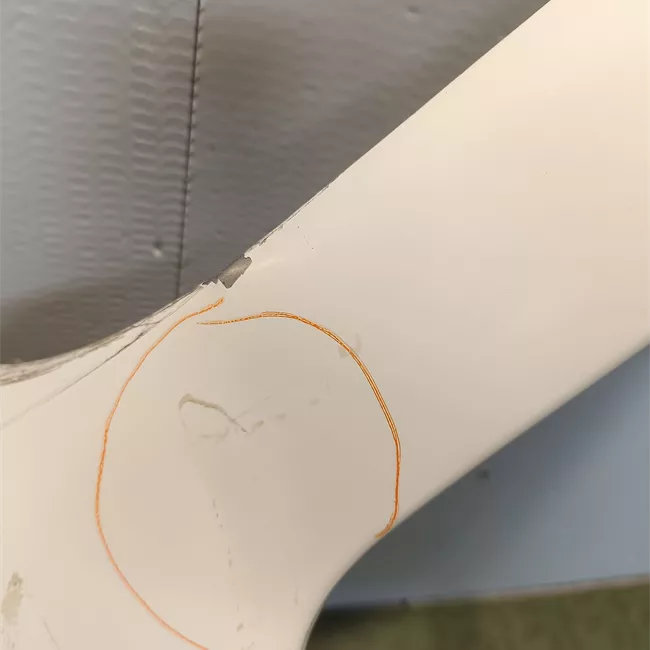 Parafango anteriore sinistro