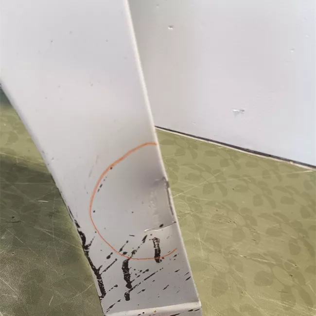 Parafango anteriore sinistro