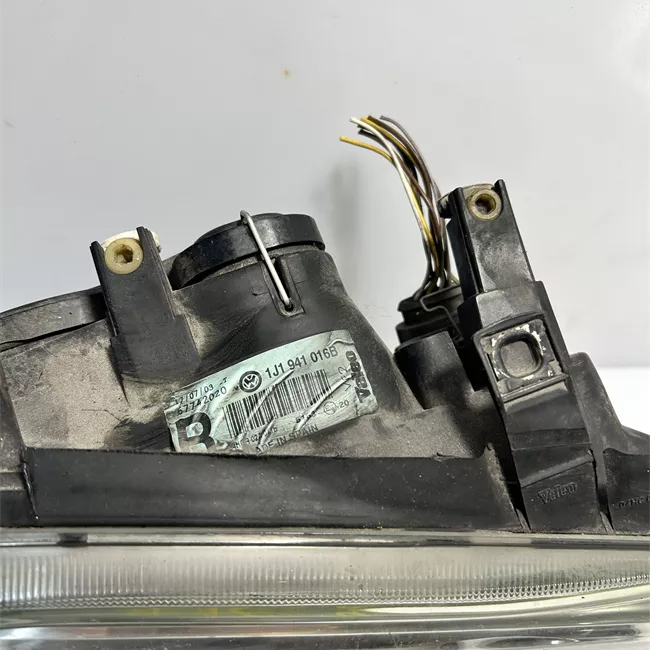 Proiettore destro Nero/cromo