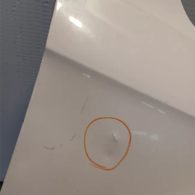 Parafango anteriore destro