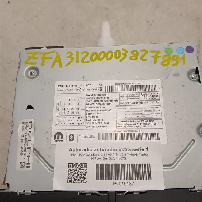 Autoradio autoradio extra serie 1