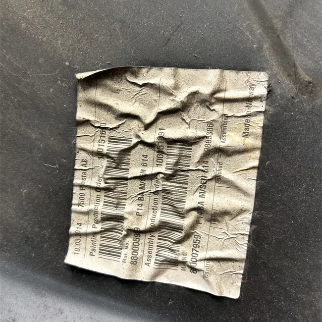 Paraurti posteriore superiore con sensore parcheggio