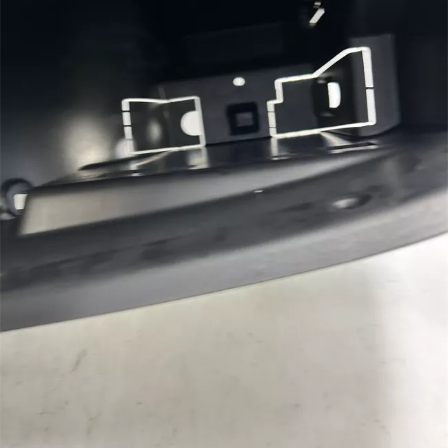 Portaoggetti inferiore laterale cruscotto nero