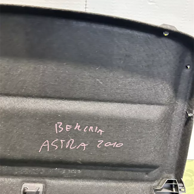 Ripiano cappelliera nero