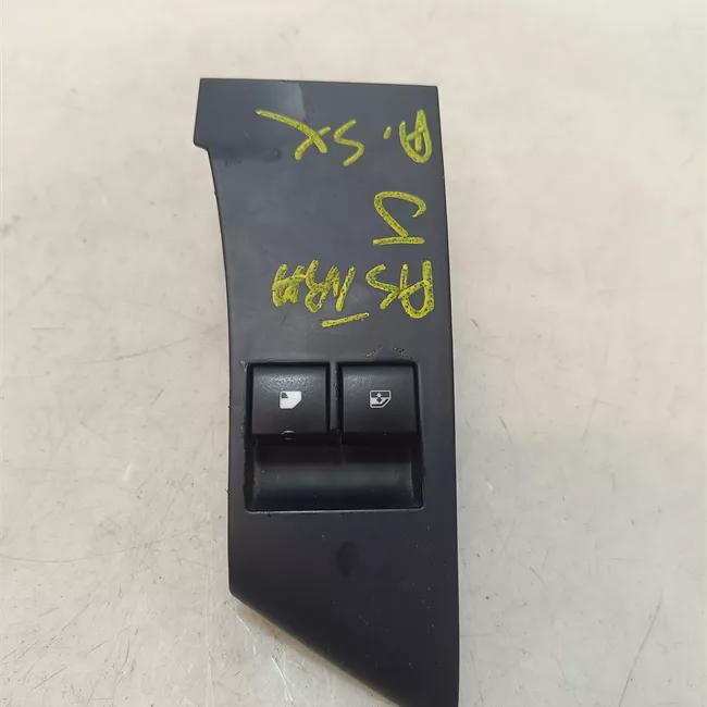 Blocco comandi alzacristalli nero