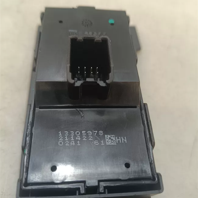 Blocco comandi alzacristalli nero