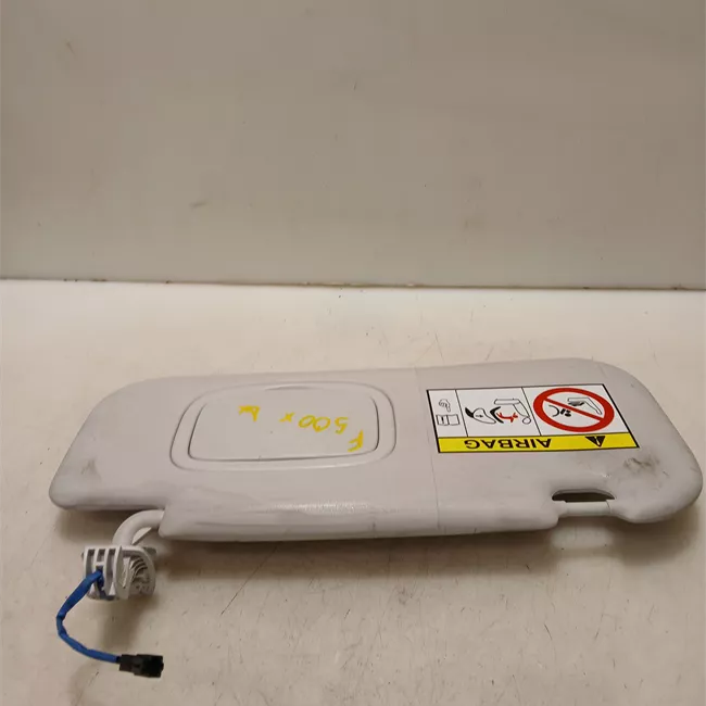 Aletta parasole parabrezza destra con specchietto illuminato grigio chiaro