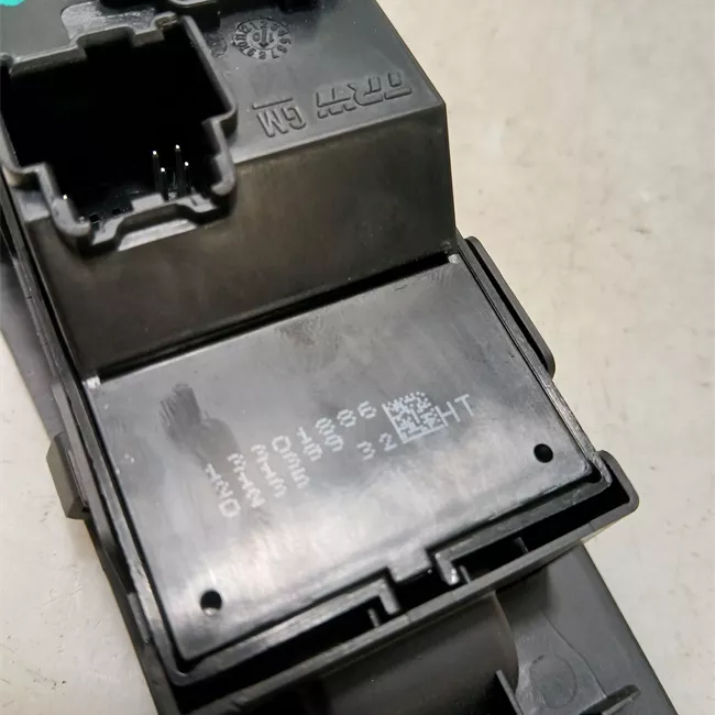 Interruttore alzacristalli porta anteriore nero