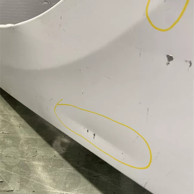 Parafango anteriore sinistro