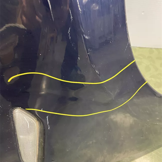 Parafango anteriore destro