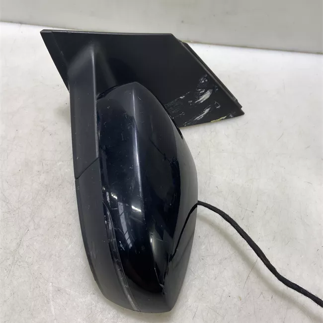 Retrovisore esterno regolazione elettrica sinistro Ripieghevole elettrico nero satinato