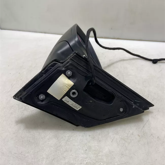 Retrovisore esterno regolazione elettrica sinistro Ripieghevole elettrico nero satinato