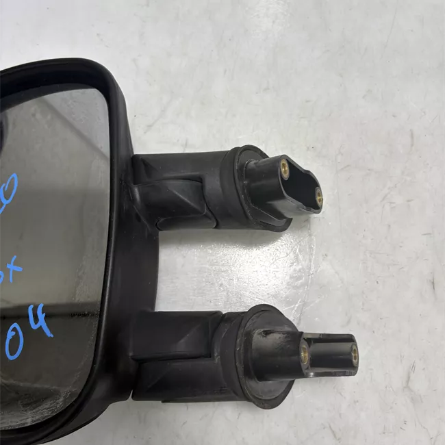Retrovisore esterno sinistro completo con calotta groffata nero