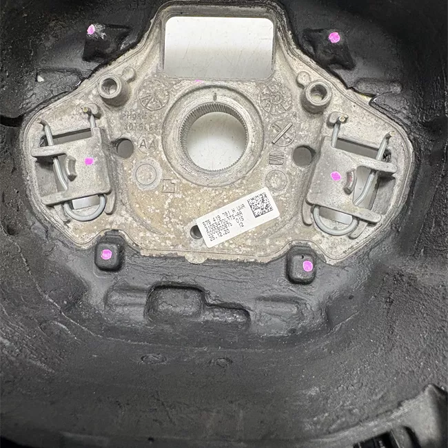 Volante Sportivo multifunzione cromo/nero/rosso