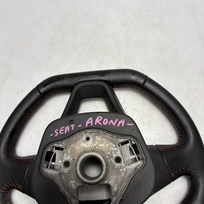 Volante Sportivo multifunzione cromo/nero/rosso