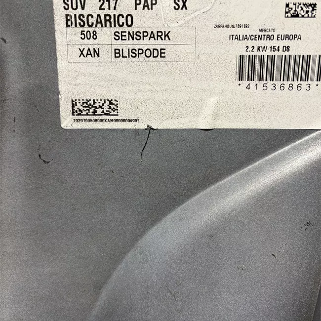 Paraurti posteriore superiore rilevamento punto cieco