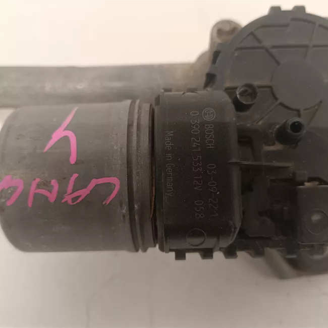 Meccanismo tergiparabrezza con motorino