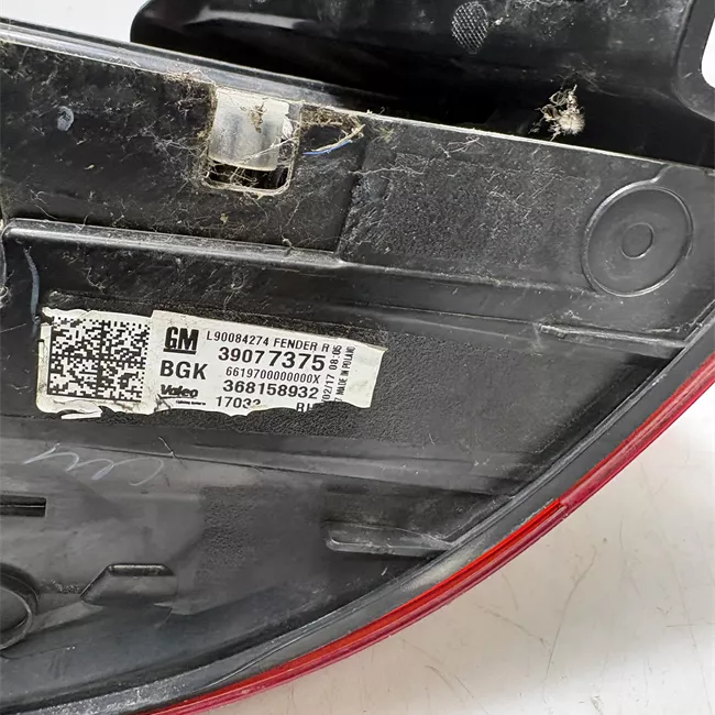 Fanale posteriore parte esterno destro