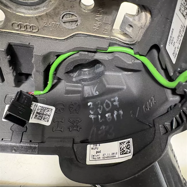 Volante 4 raggi pelle multifunzione nero