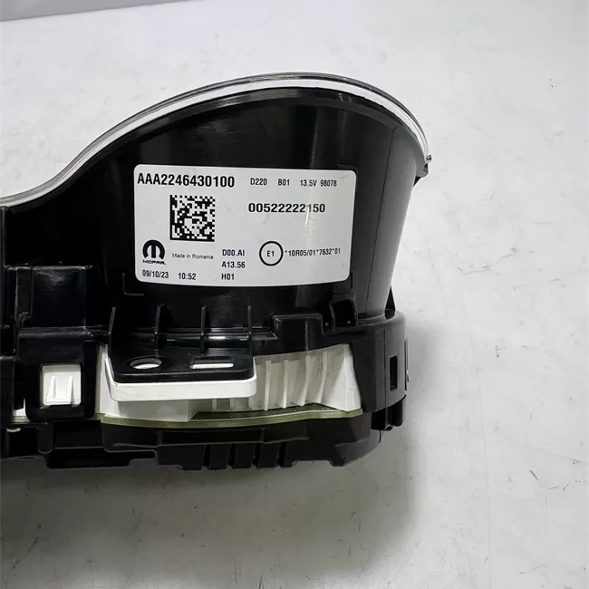 Quadro strumenti completo