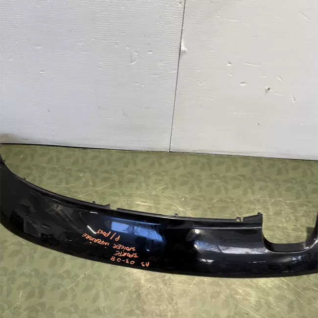 Spoiler paraurti posteriore gancio traino amovibile