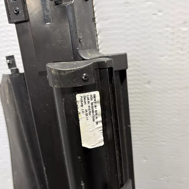 Tendalino copertura vano bagagli nero