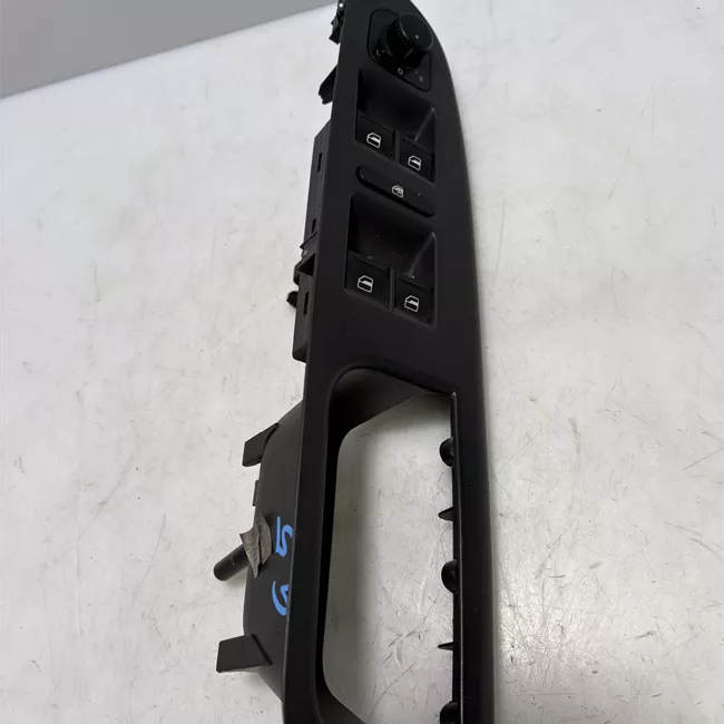 Blocco comandi alzacristalli con cristalli elettrici post nero/bianco