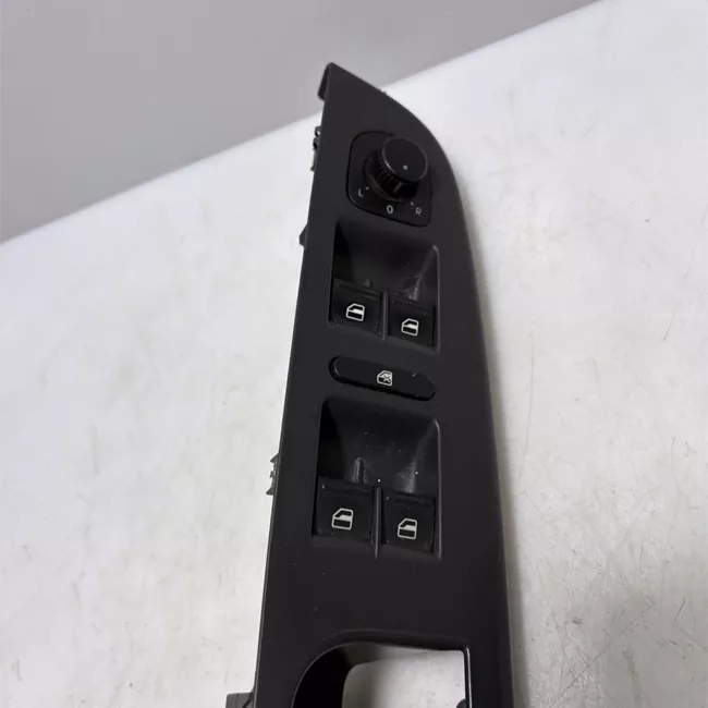 Blocco comandi alzacristalli con cristalli elettrici post nero/bianco