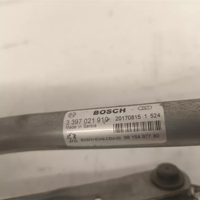 Meccanismo tergiparabrezza con motorino