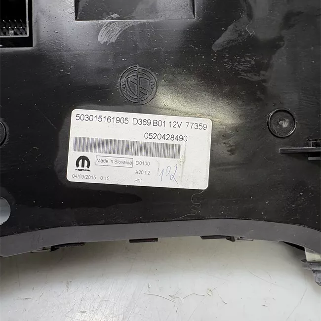 Quadro strumenti completo