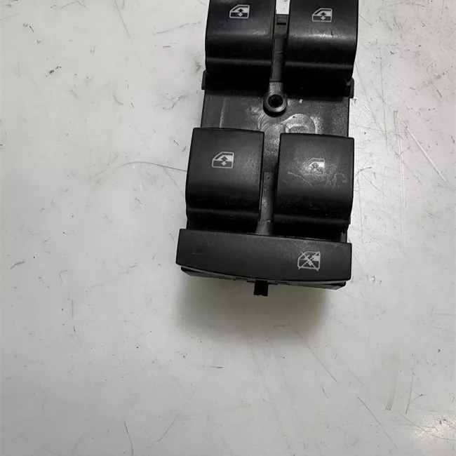 Blocco comandi alzacristalli con cristalli elettrici posteriore nero