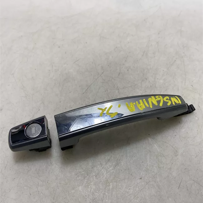 Maniglia porta anteriore sinistra con striscia cromata primer