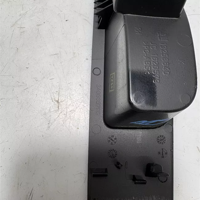 Interruttore alzacristalli porta posteriore destro nero