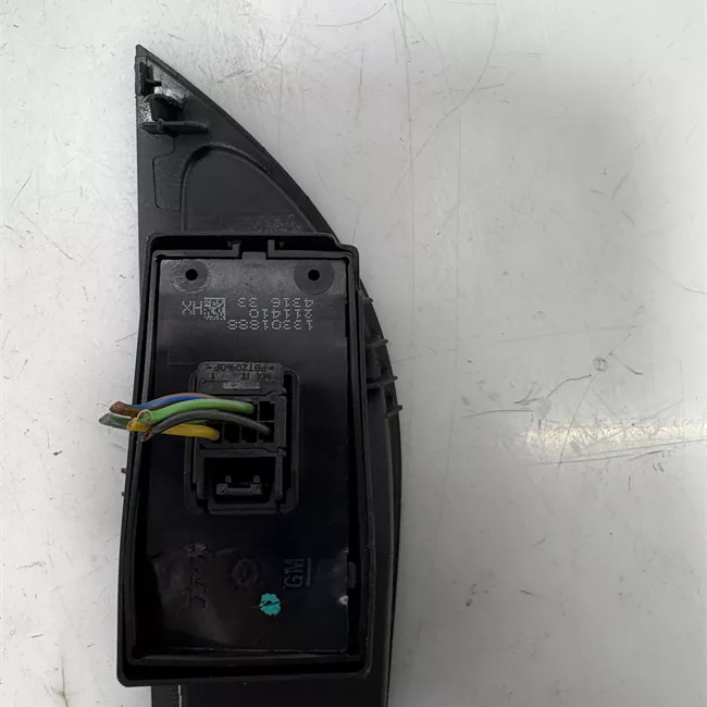 Interruttore alzacristalli porta posteriore destro nero