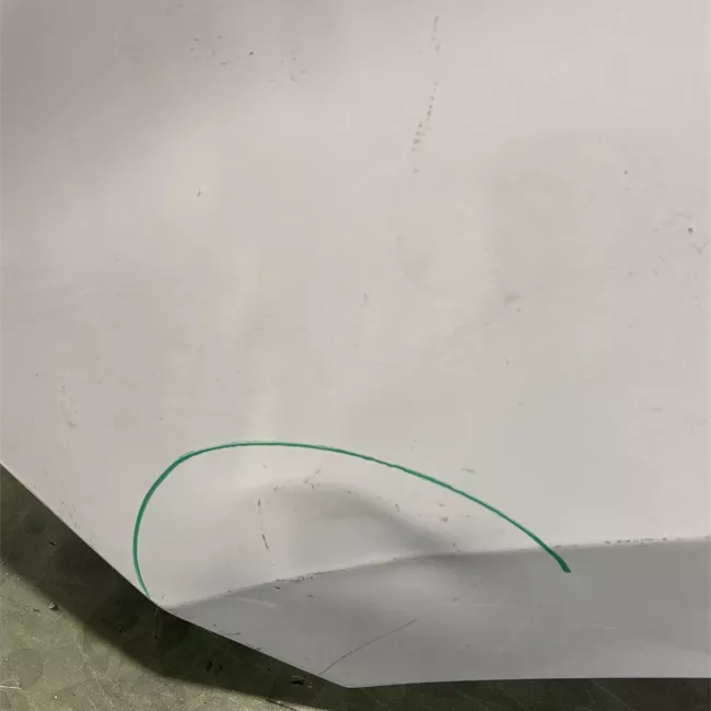 Parafango anteriore sinistro