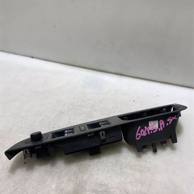 Blocco comandi alzacristalli nero/bianco