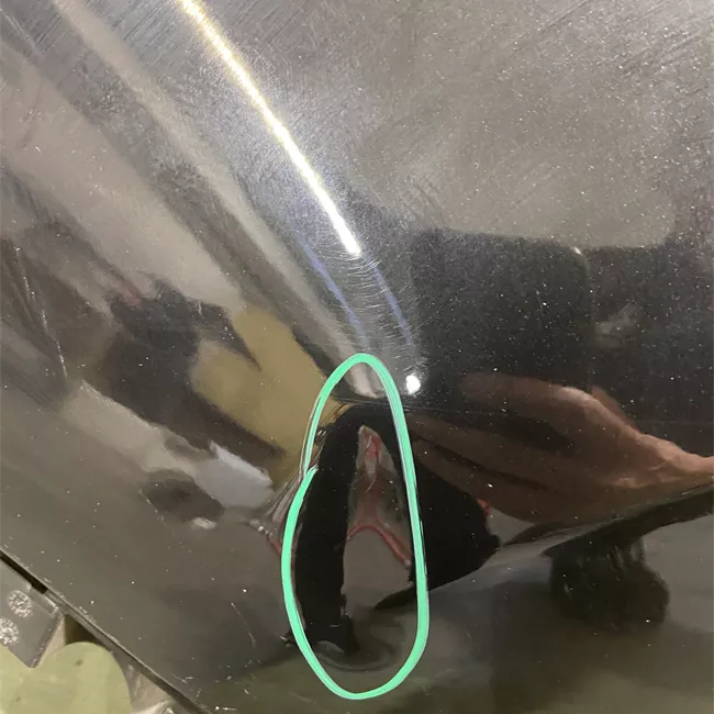 Parafango anteriore destro