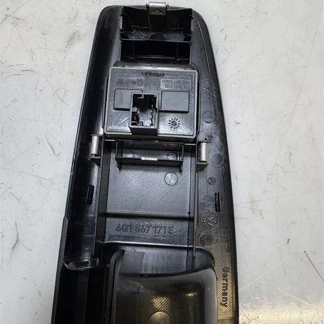 Interruttore alzacristalli porta anteriore sinistro nero